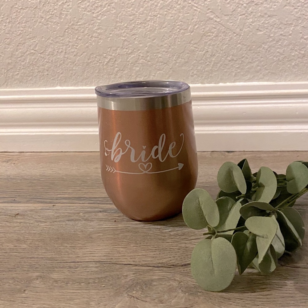 Bride Wine Tumbler